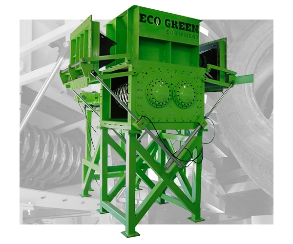 Tire Shredding Equipment & Rubber Recycling Machinery by Eco Green